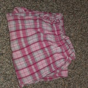 Stone peak plaid pajama pants